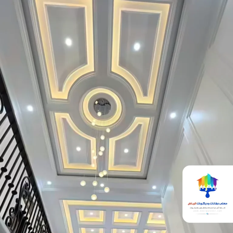 ديكورات اسقف من أعمالنا شمال الرياض