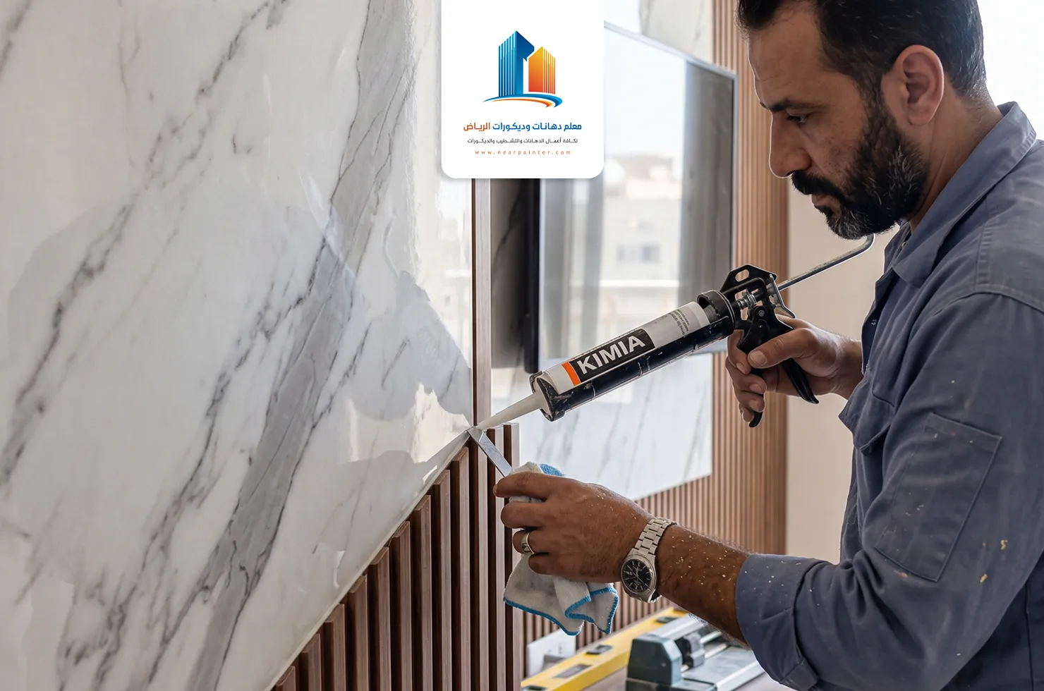 معلم تركيب بديل الرخام الرياض