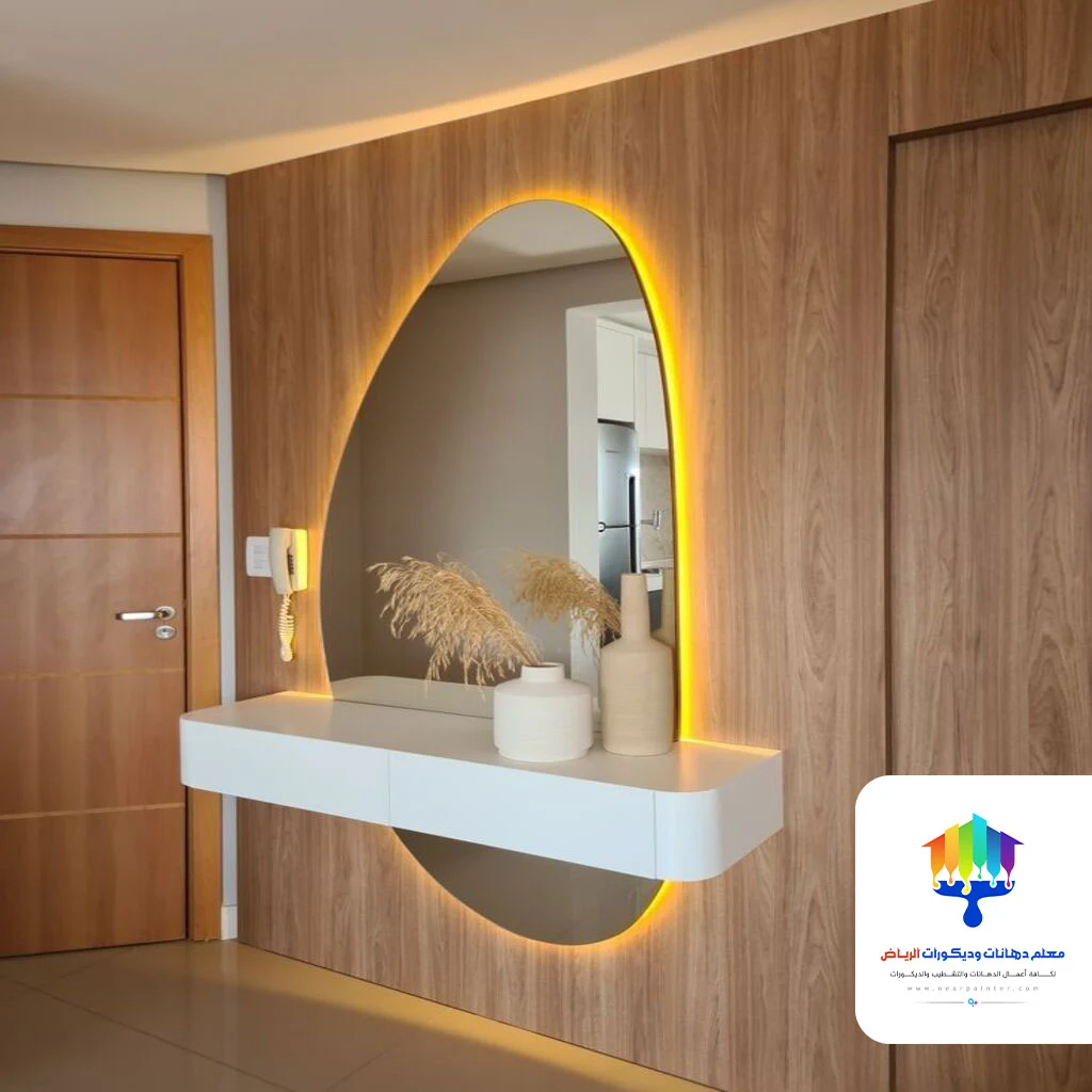 ديكور مرايا للجدران الرياض