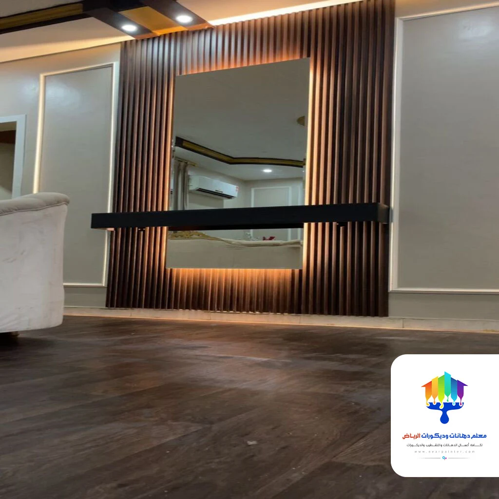 ديكور المرايا على الحائط الرياض