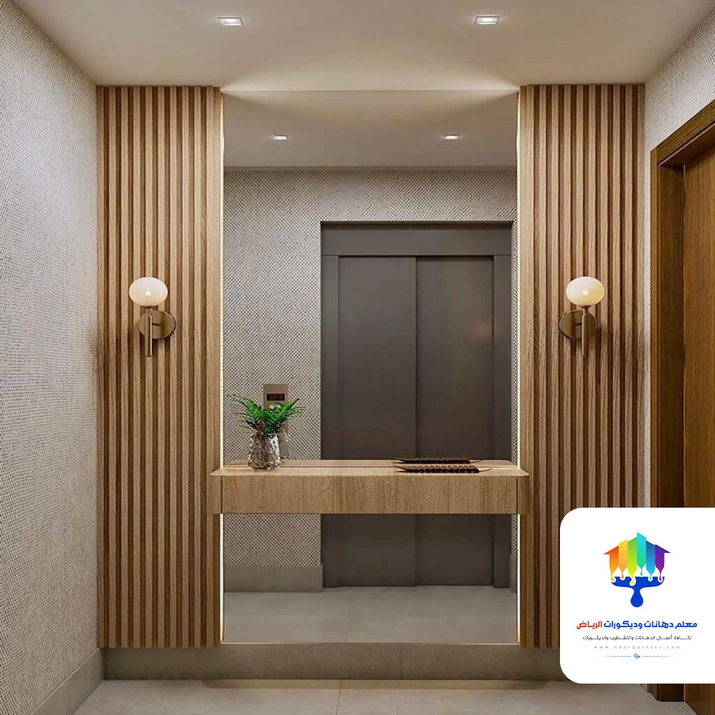 ديكور المرايا على الحائط الرياض