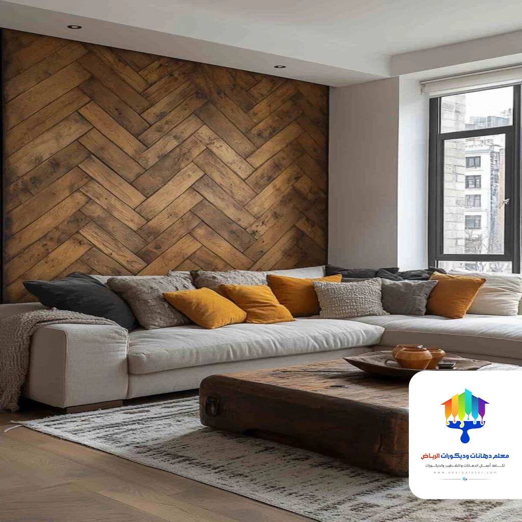 ديكور شيبورد خلف التلفزيون الرياض