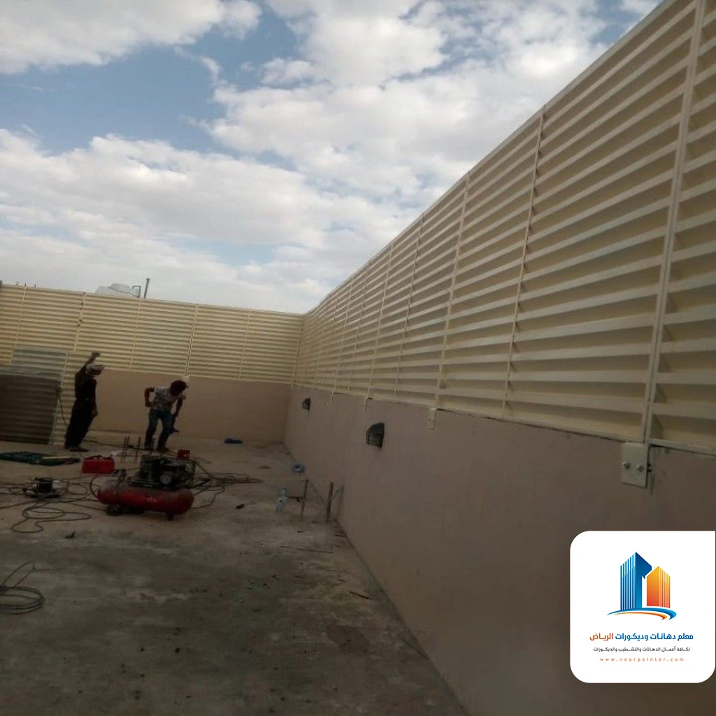 سواتر احواش حي النرجس شمال الرياض